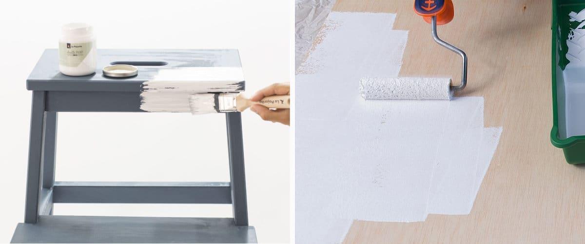 Pintar con brocha, rodillo o pistola