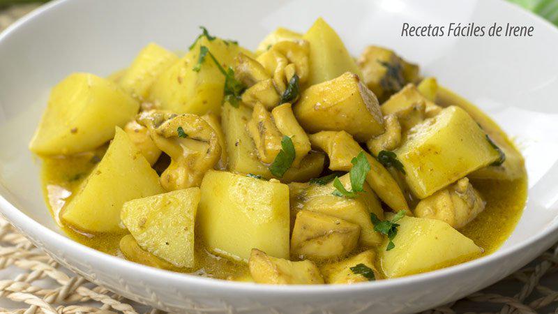 como hacer patatas con choco o papas con sepia