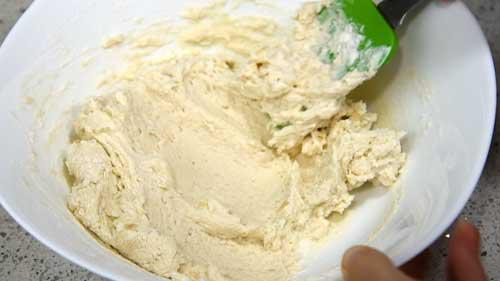 masa de buñuelos de yogur