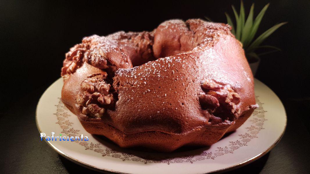 Bizcocho de chocolate en freidora de aire 9 en º de Lidl. Patricienta Cook (1)