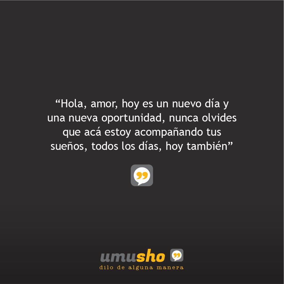 Frases de buenos días para un amor