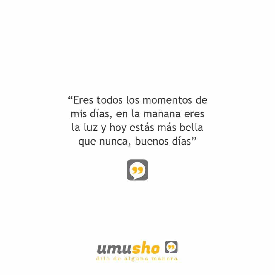 Mensajes de buenos días para un amor