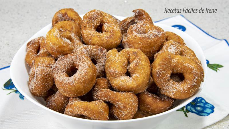 como se hacen las rosquillas de coñac o los roscos de brandy