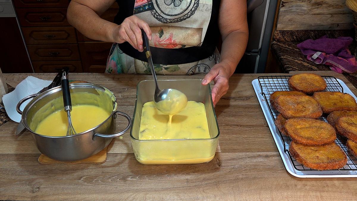 PASTEL DE TORRIJAS CON FLAN, ESPECIAL SEMANA SANTA - Loli Domínguez - Foto 14