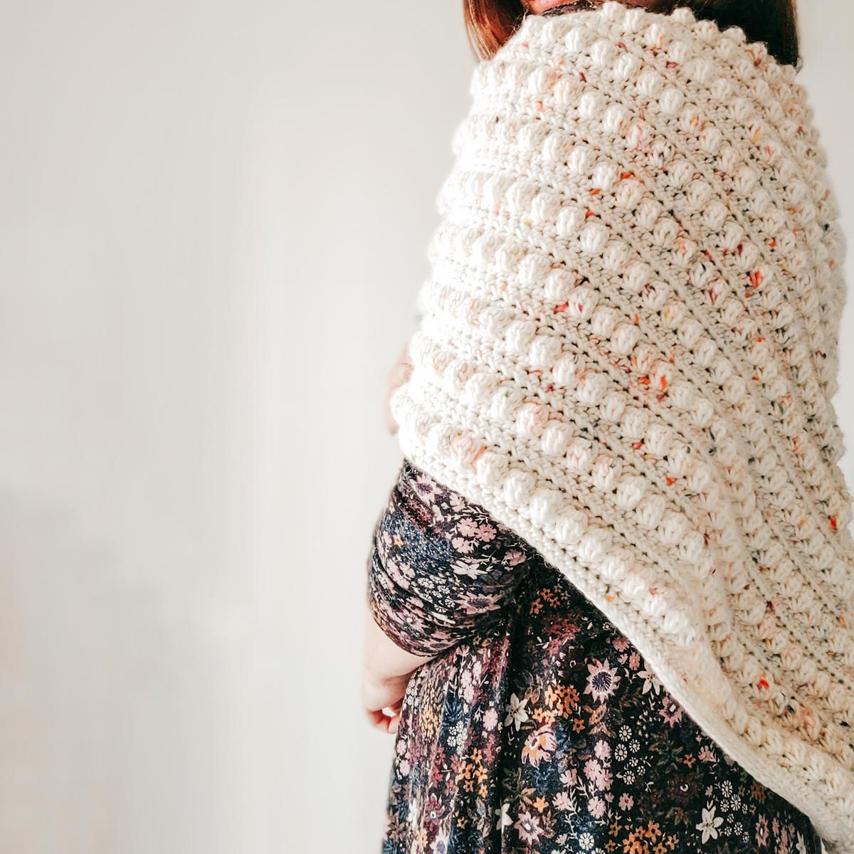 chal a crochet triangular