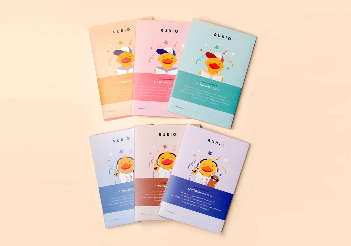 Packs por edades de la editorial RUBIO