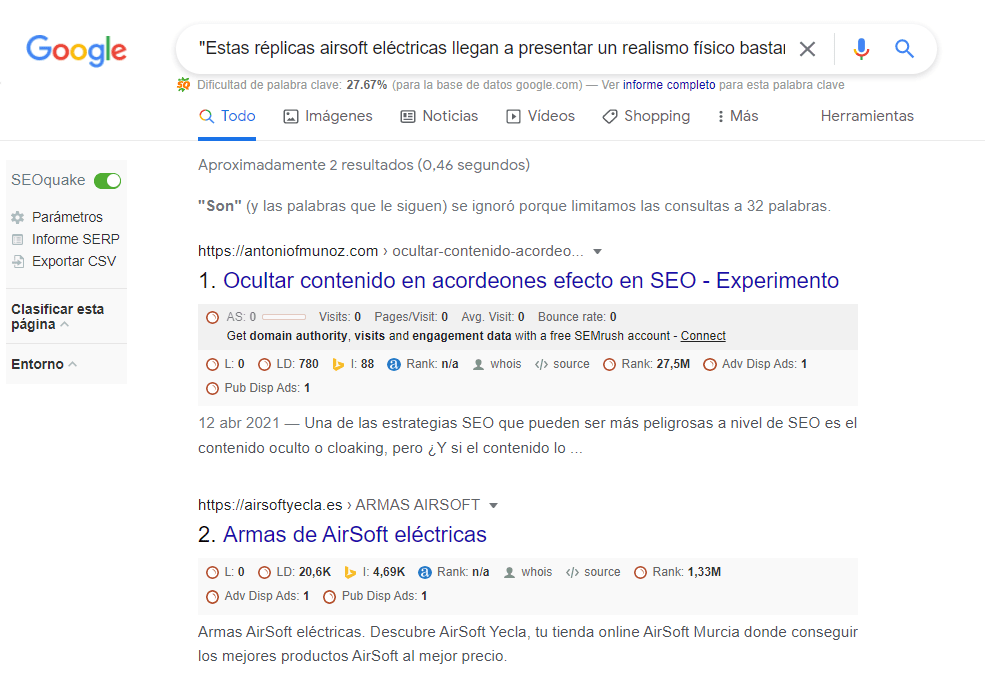 contenido a través de ver más