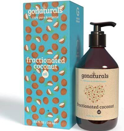 GoNaturals. Aceite de coco pelo.