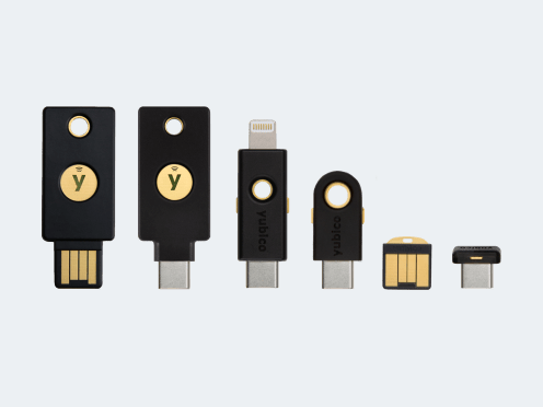 tipos de yubikey
