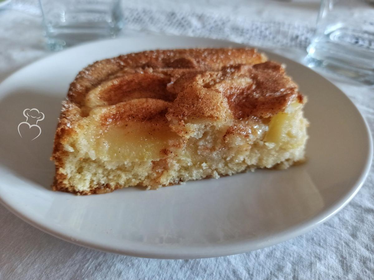 Tarta de manzana rápida