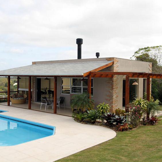 Casas de campo pequeñas con alberca