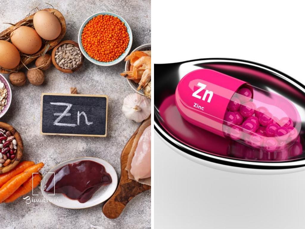 Suplementos de Zinc-Bionutrición Ortomolecular
