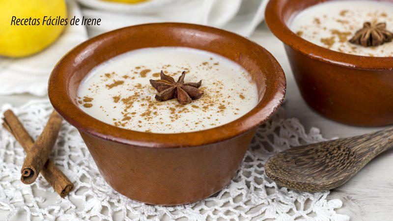 receta de arroz con leche de coco paso a paso