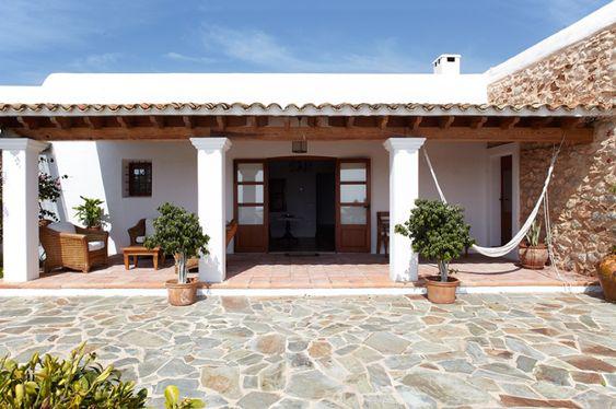 Casas de color blanco