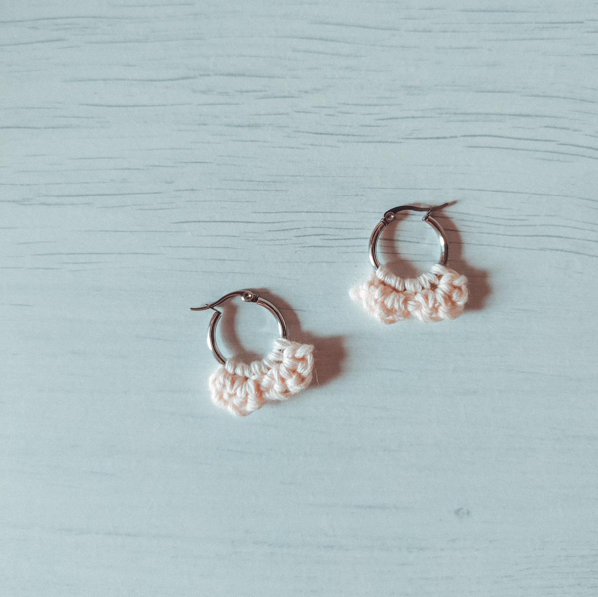 pendientes a crochet