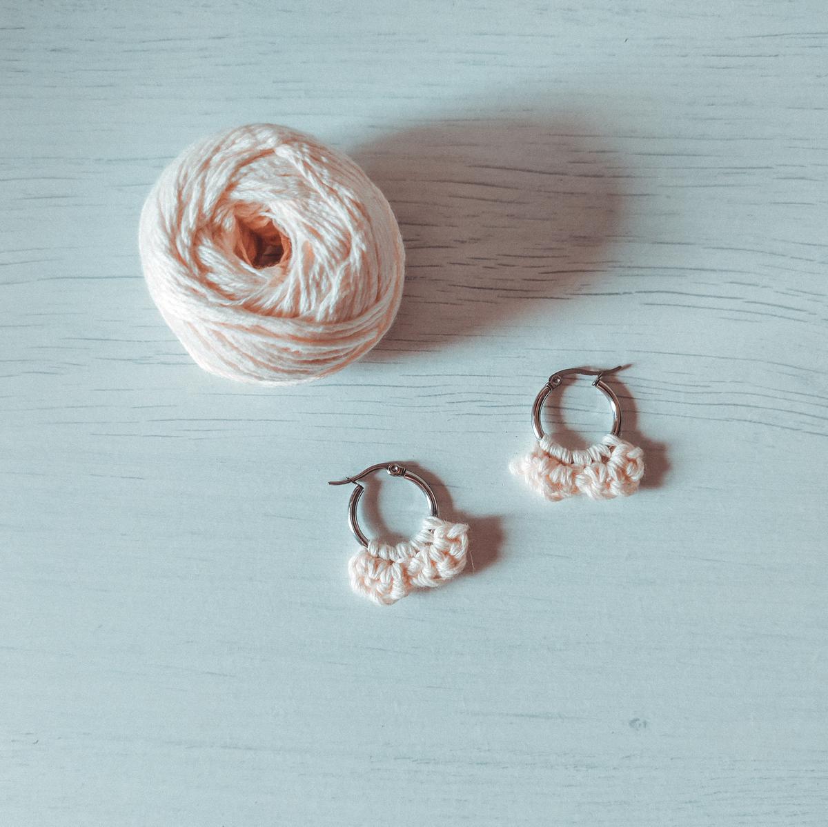 pendientes a crochet