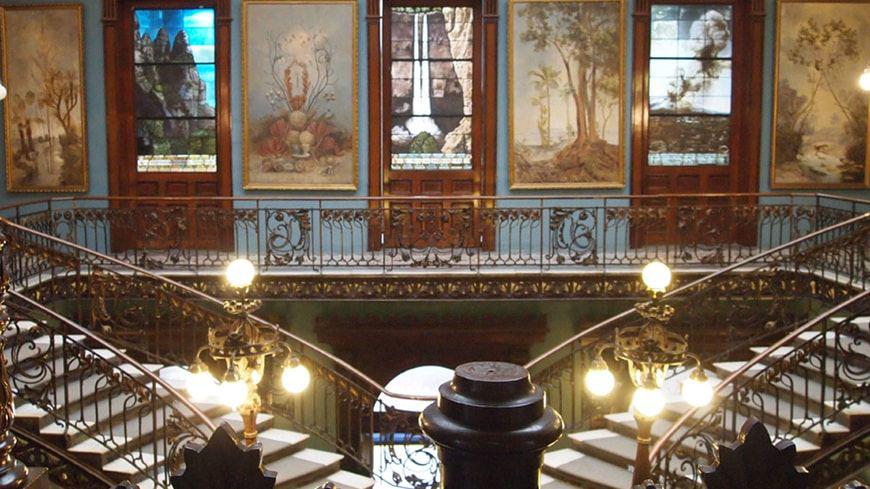 Interior del Museo de Geología de la UNAM