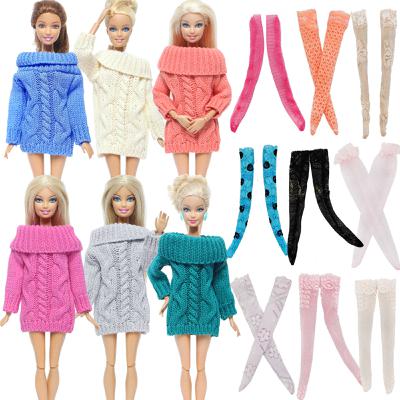 Vestidos para best sale barbie con calcetines