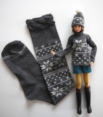 Ropa de discount barbie con calcetines