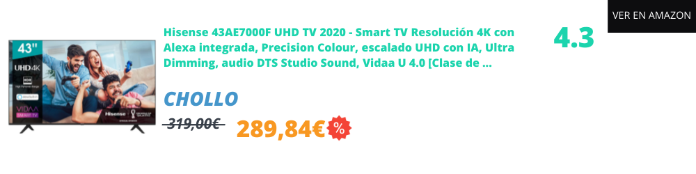 tv hisense 50 pulgadas precio