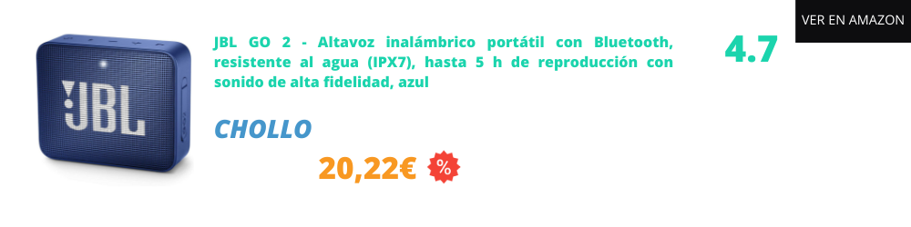 Altavoz portátil potente segunda mano