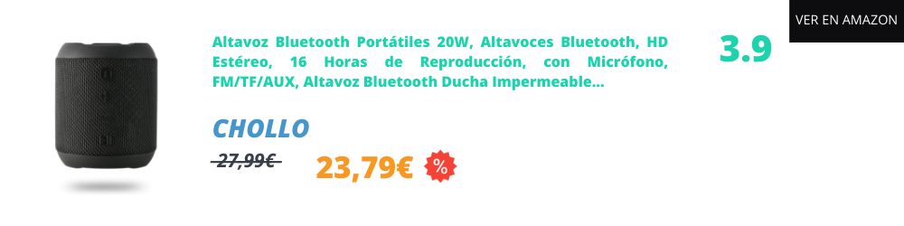 Altavoz potente para móvil