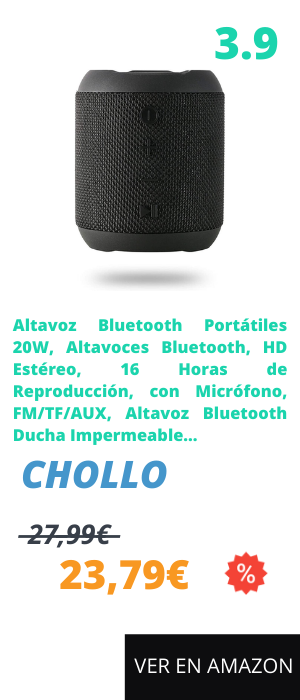 Altavoz potente para móvil