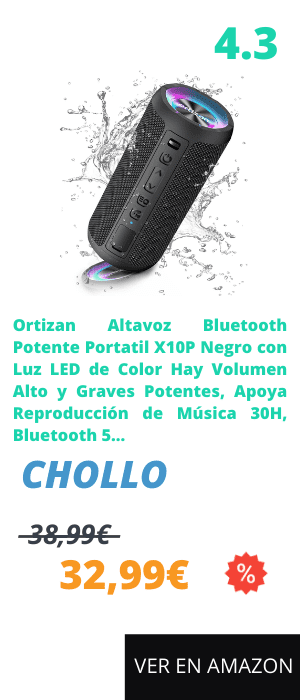 Altavoz potente para móvil