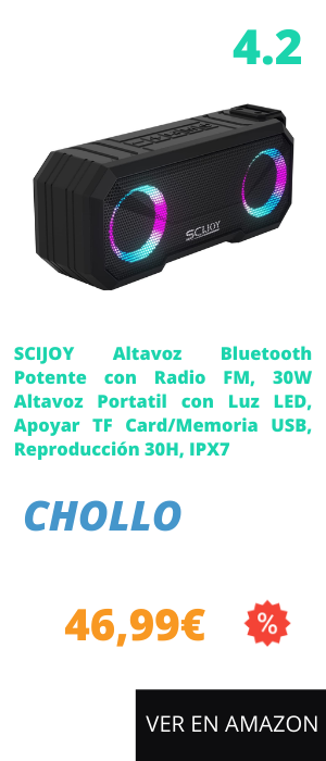 Altavoz potente para móvil