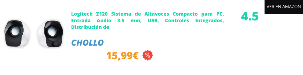 Altavoces potentes para ordenador