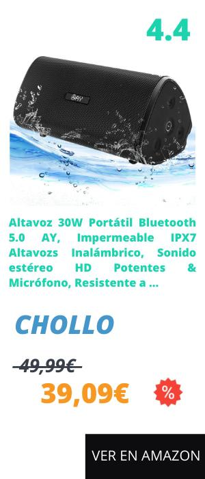 Altavoz bluetooth potente