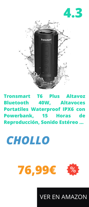 Altavoz bluetooth potente