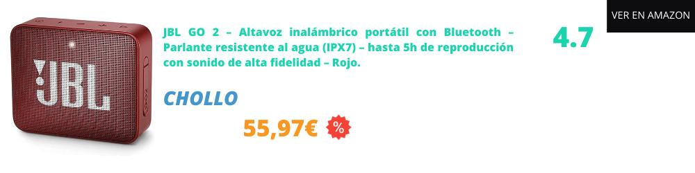 Altavoz bluetooth potente JBL