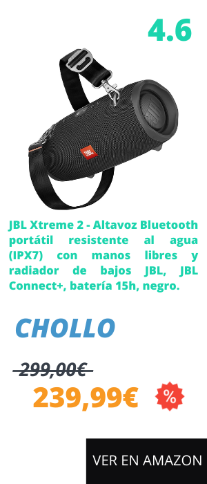 Altavoz bluetooth potente JBL