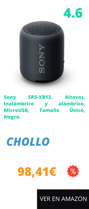 Altavoz bluetooth potente Sony