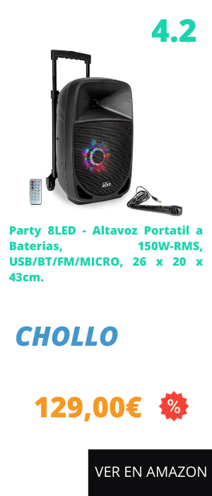 Altavoces bluetooth potentes para fiestas