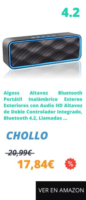 Altavoz bluetooth potente