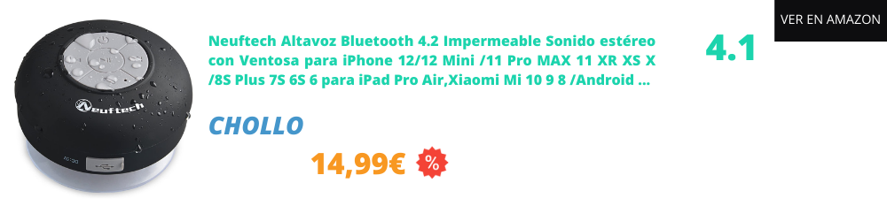 Altavoces bluetooth potentes para exterior