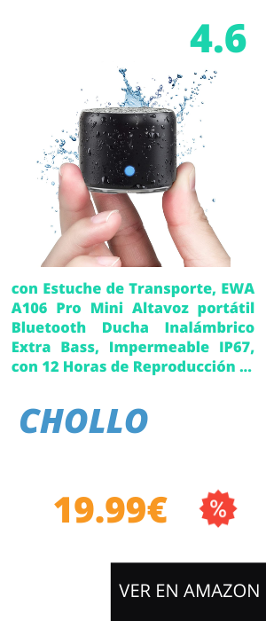 Altavoz bluetooth potente
