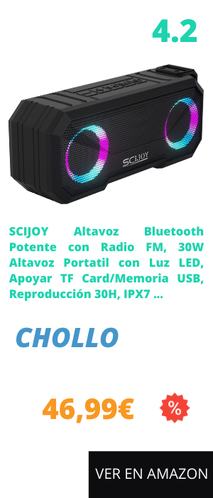 Altavoz bluetooth potente