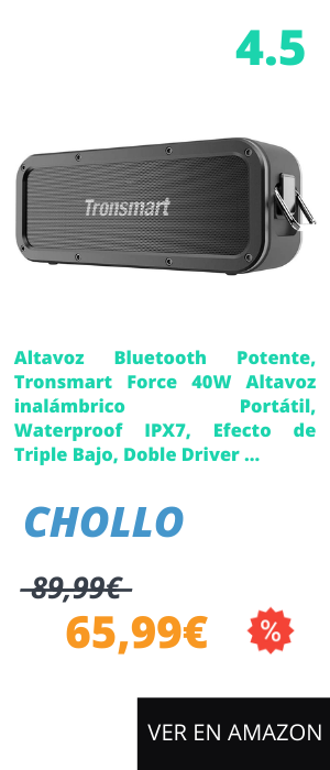 Altavoz bluetooth potente