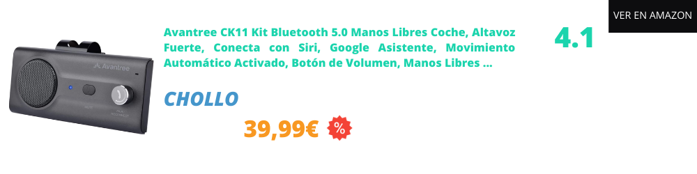 Altavoces bluetooth potentes para coche