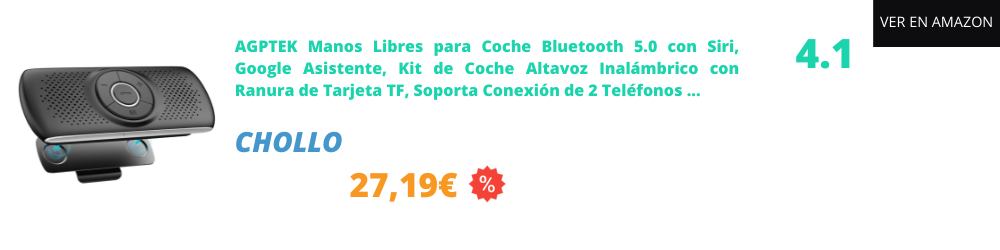 Altavoces bluetooth potentes para coche