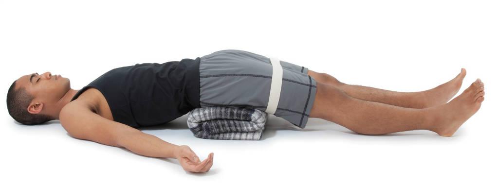 Salamba Setu Bandhasana fácil