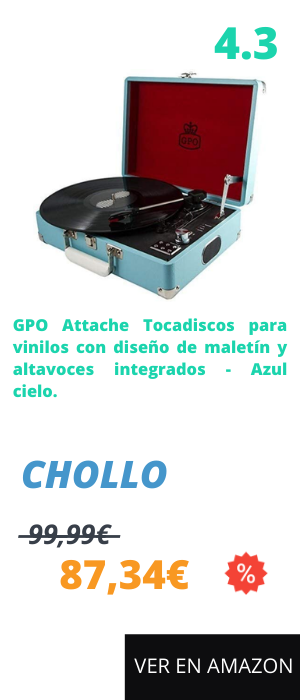 mejor tocadiscos calidad precio del mercado