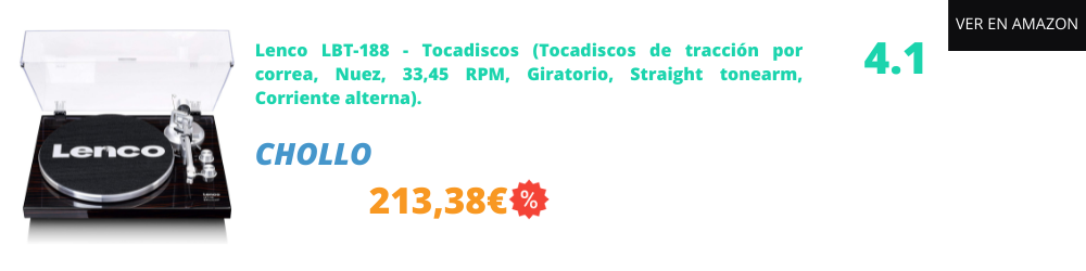 tocadiscos con altavoces inalámbricos