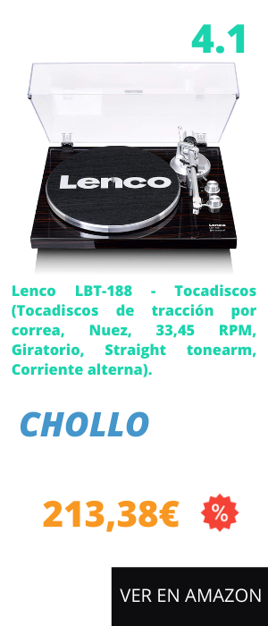 mejor tocadiscos con altavoces integrados