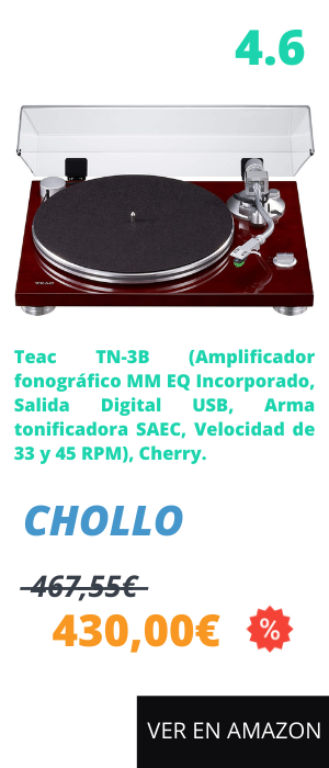 mejor tocadiscos vintage