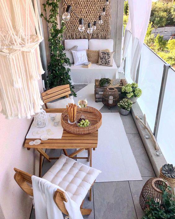 Accesorios decorativos para balcones
