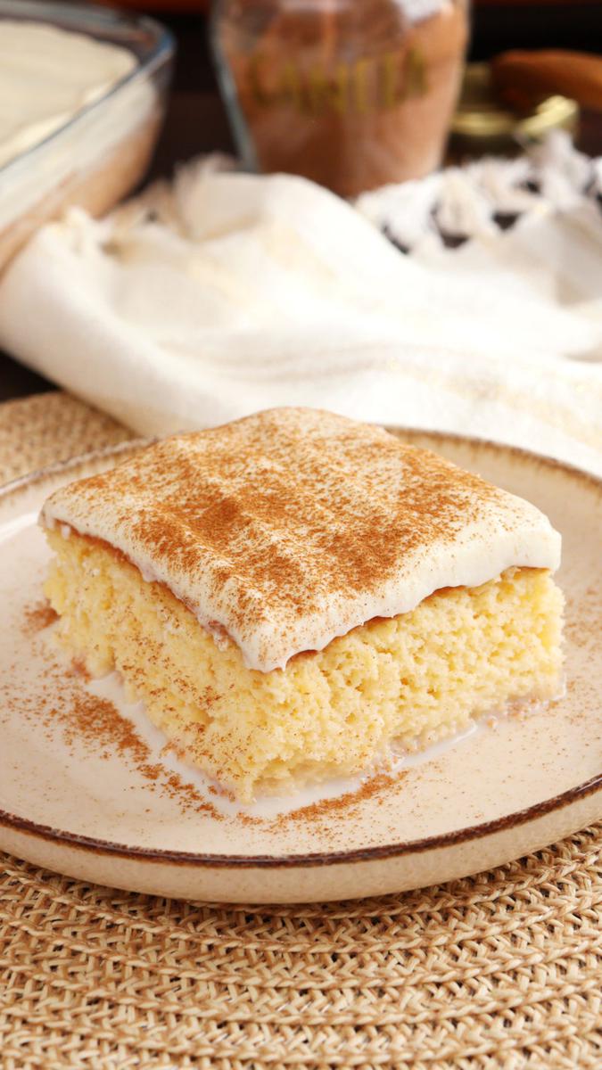 pastel postre tres leches